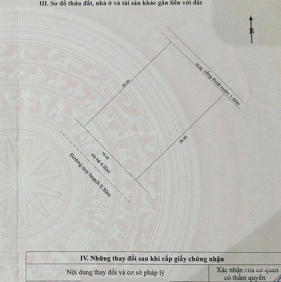 Bán 375m² (15x25m) đất biển xuân thiều. giá chỉ 40tr/m2, tiềm năng rất lớn!