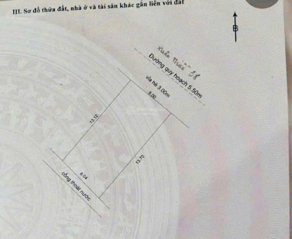 Bán đất xuân thiều 38, ngay mikazuki đà nẵng | 80.4m2 ngang 6m hiếm có