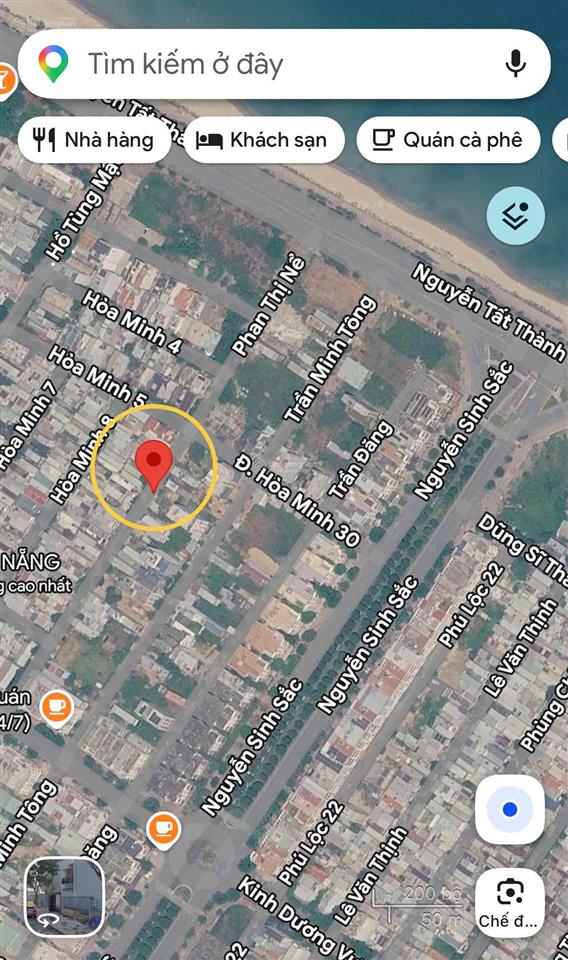 Bán đất đẹp phan thị nể, trục thông biển nguyễn tất thành 200m