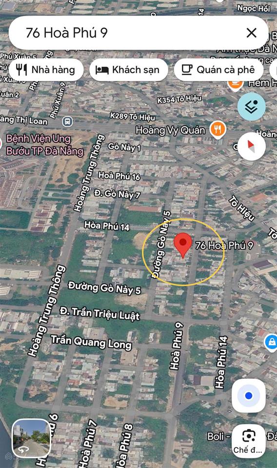Bán đất hòa phú 9, đường 7m5, 90m2, đông nam, gần hoàng thị loan