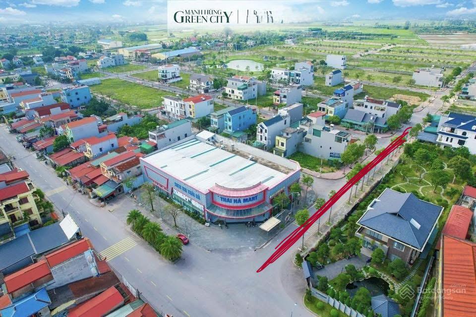 Bán đất nền dự án khu đô thị mạnh hùng, 121m2, chỉ nhỉnh 2 tỷ