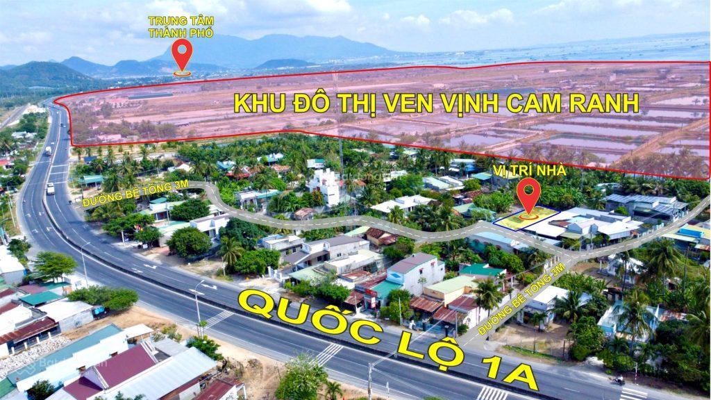 Cần bán nhà đất dt 185.7m2, thôn hiệp thanh, nam cam ranh, khánh hòa