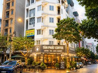 Bán nhà lô góc mặt phố nguyễn viết xuân, hà đông. 55m2, thang máy, kinh doanh caffe, giá 19 tỷ