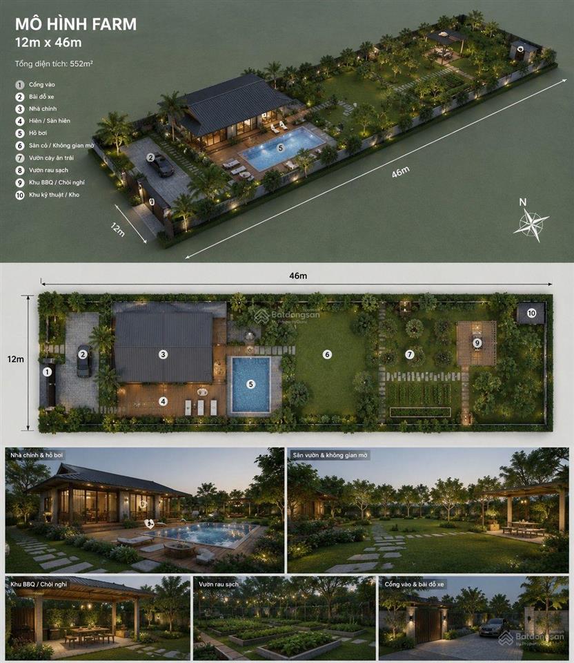 Bán đất tại dx 017, cẩm thanh, hội an, 17 triệu/m2, 564m2 view dừa nước