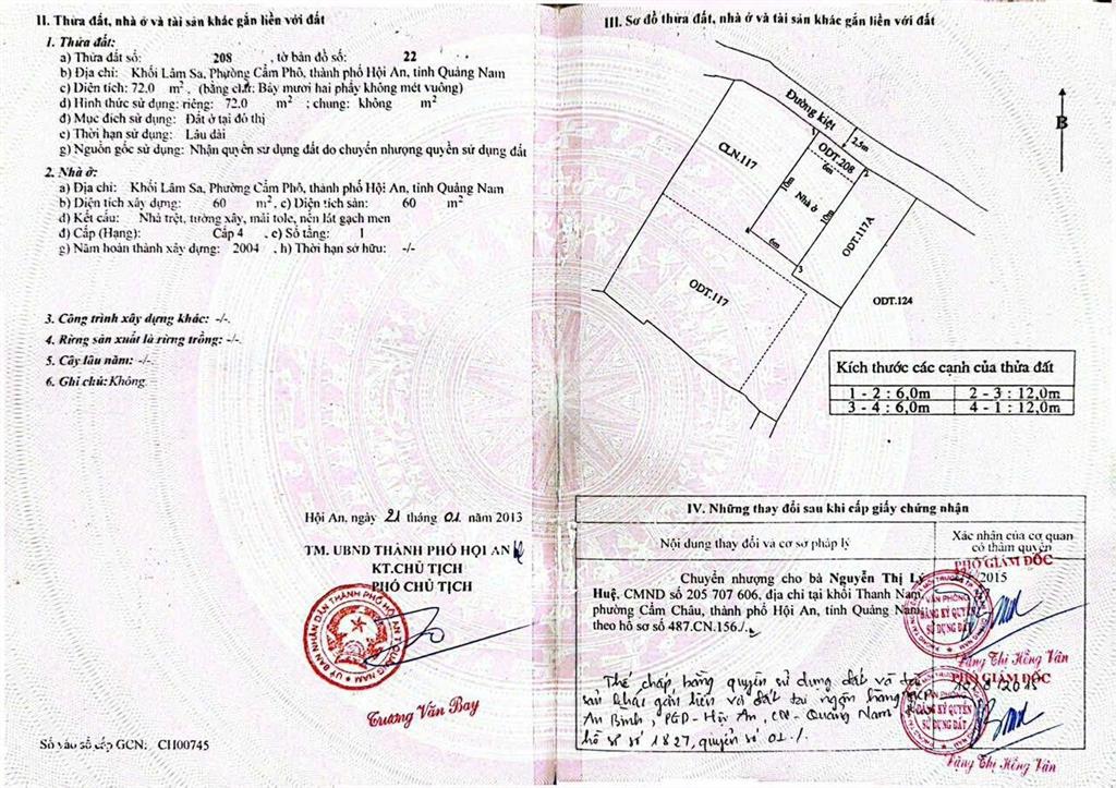 Bán nhà riêng tại 36/71 hùng vương, 3,6 tỷ, 72m2, chính chủ