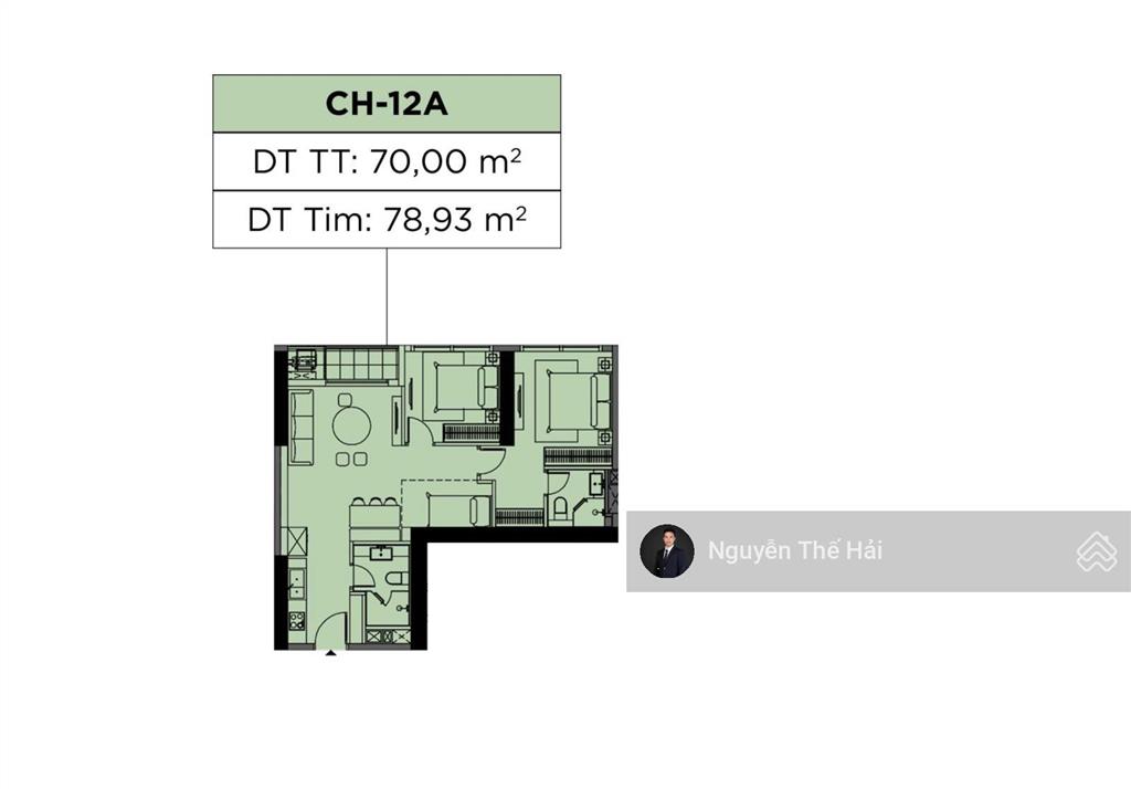 Căn 2pn diện tích 78m2 tòa f5, giá 10,6 tỷ, view nội khu, toà sun feliza cầu giấy