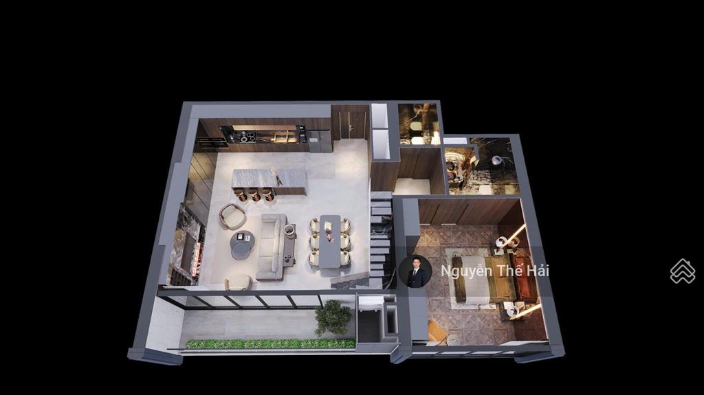 Căn duplex 4pn tầng 18, ban công hướng nam view công viên, giá 32,4 tỷ, noble crystal tây hồ