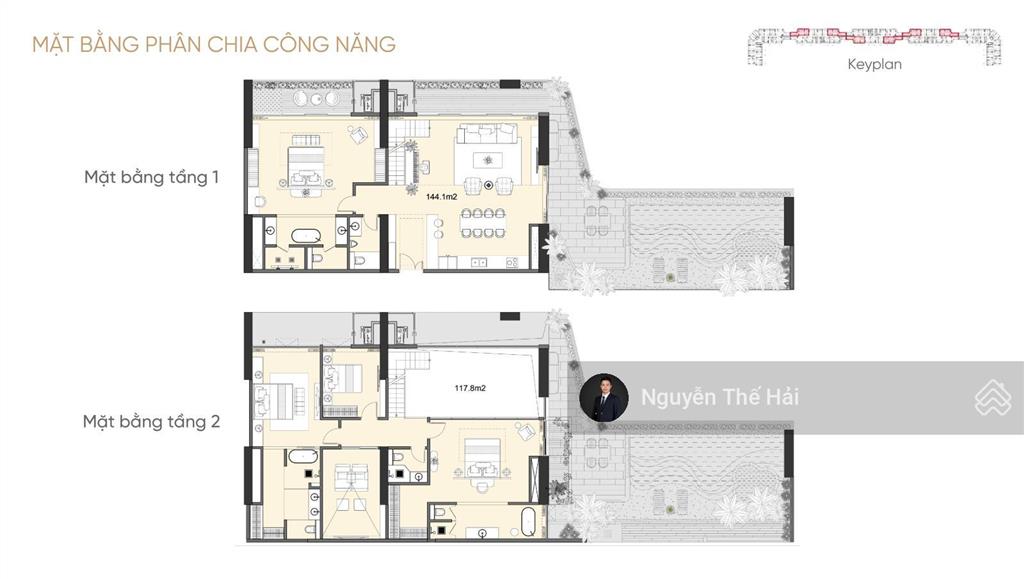 Căn góc duplex 5pn tòa s4, tầng 30 view sông hồng, có bể bơi riêng, giá 72 tỷ, noble crystal tây hồ