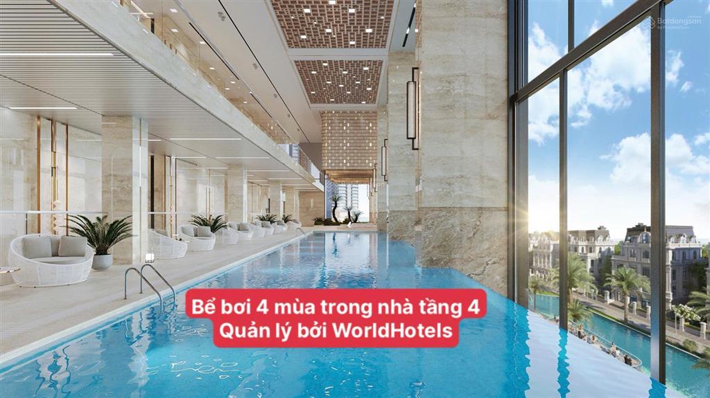 Căn góc duplex 5pn tòa s5, tầng 27 view sông hồng, có bể bơi riêng, 58,3 tỷ, noble crystal tây hồ