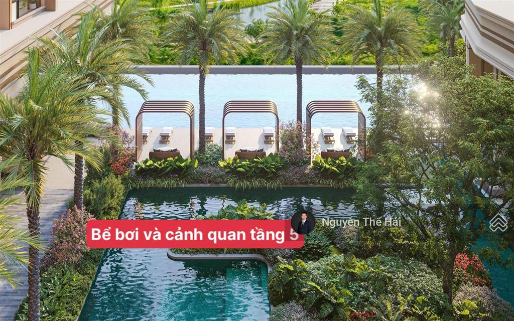 Căn góc 4pn + tòa a, 233m2, giá 21 tỷ, ban công đông nam  tây nam, view công viên le parc place