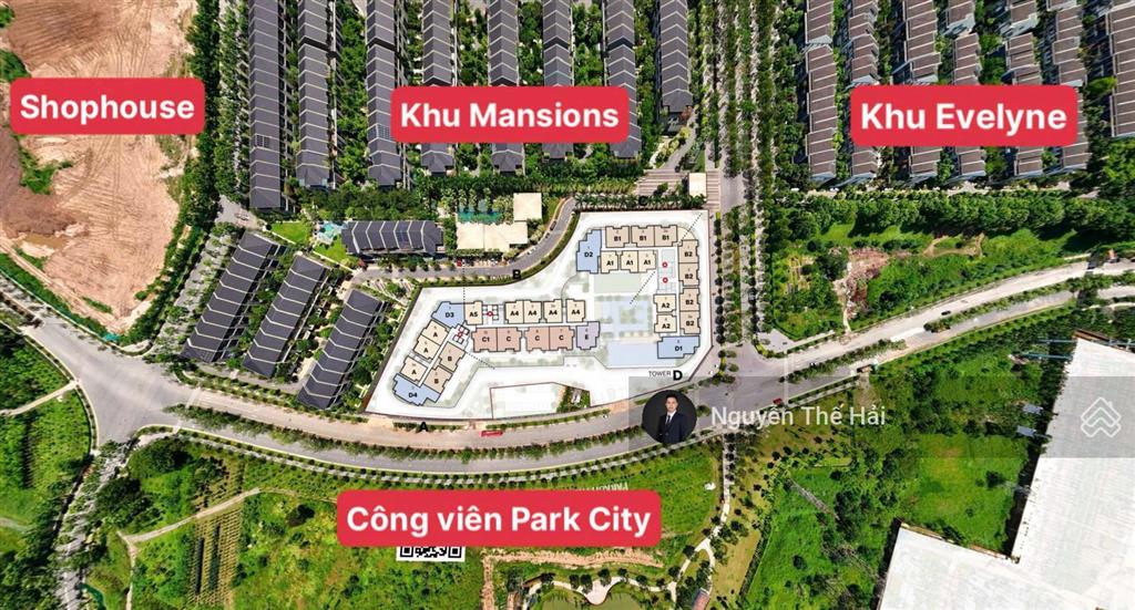 Căn góc 4pn + tòa a, 233m2, giá 21 tỷ, ban công đông nam  tây nam, view công viên le parc place