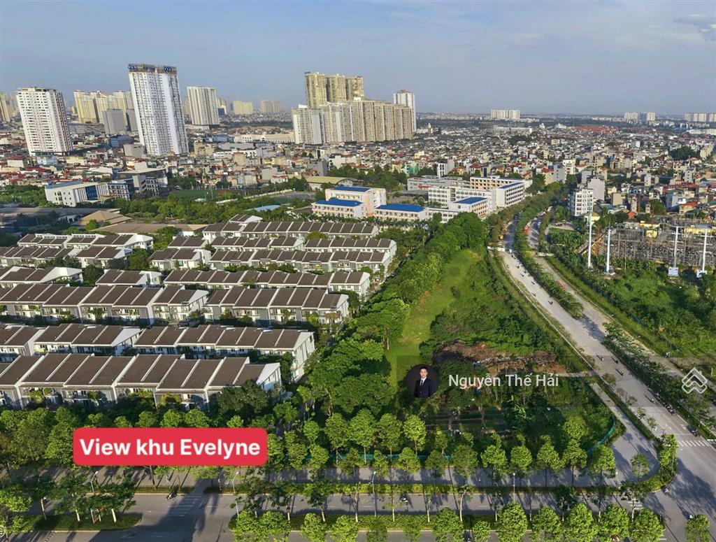 Căn góc 3pn tòa d, 129m2, giá 13 tỷ, ban công đông nam, view khu evelyne, le parc place  parkcity