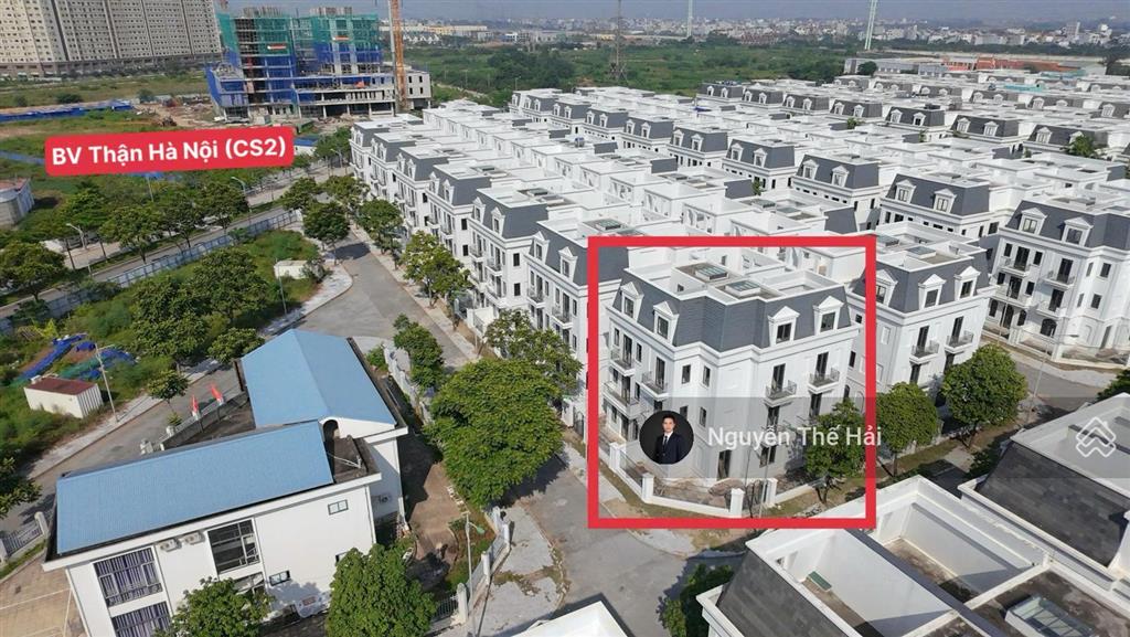 Căn góc song lập 187,5m2, hướng đông nam, đối diện nhà văn hoá & gần chung cư, solasta mansion