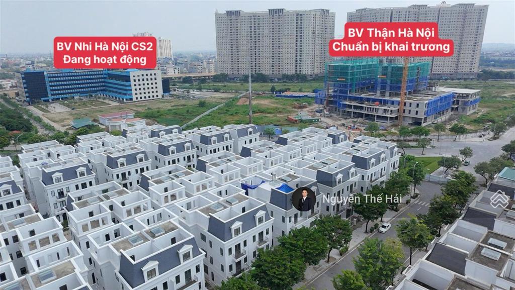 Căn góc song lập 187,5m2, hướng đông nam, đối diện nhà văn hoá & gần chung cư, solasta mansion