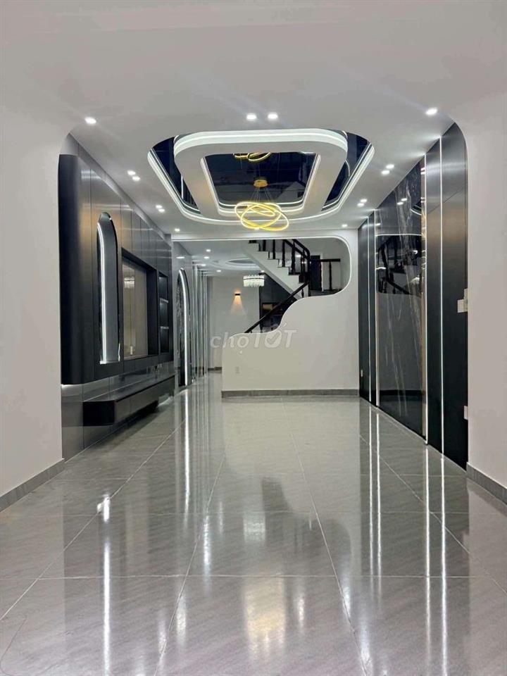 NHÀ MỚI 100%.🌺.4M×17M.ĐƯỜNG 6M ĐI GÒ VẤP 5.PHÚT
