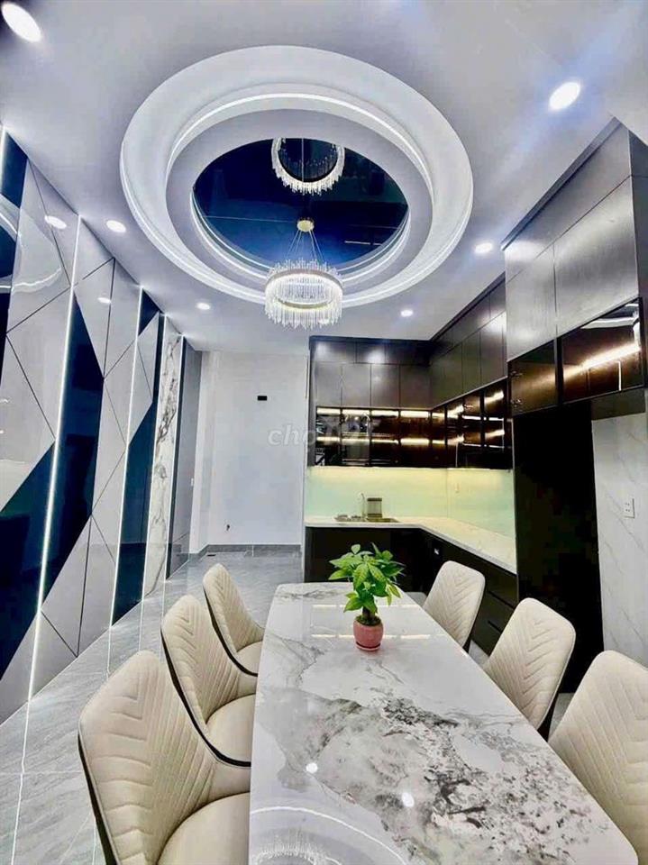 NHÀ MỚI 100%.🌺.4M×17M.ĐƯỜNG 6M ĐI GÒ VẤP 5.PHÚT