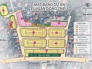 Dự án fujisan tại phường mạo khê, đông triều, quảng ninh, xây 5 tầng, từ 80  300m2 sổ đỏ lâu dài