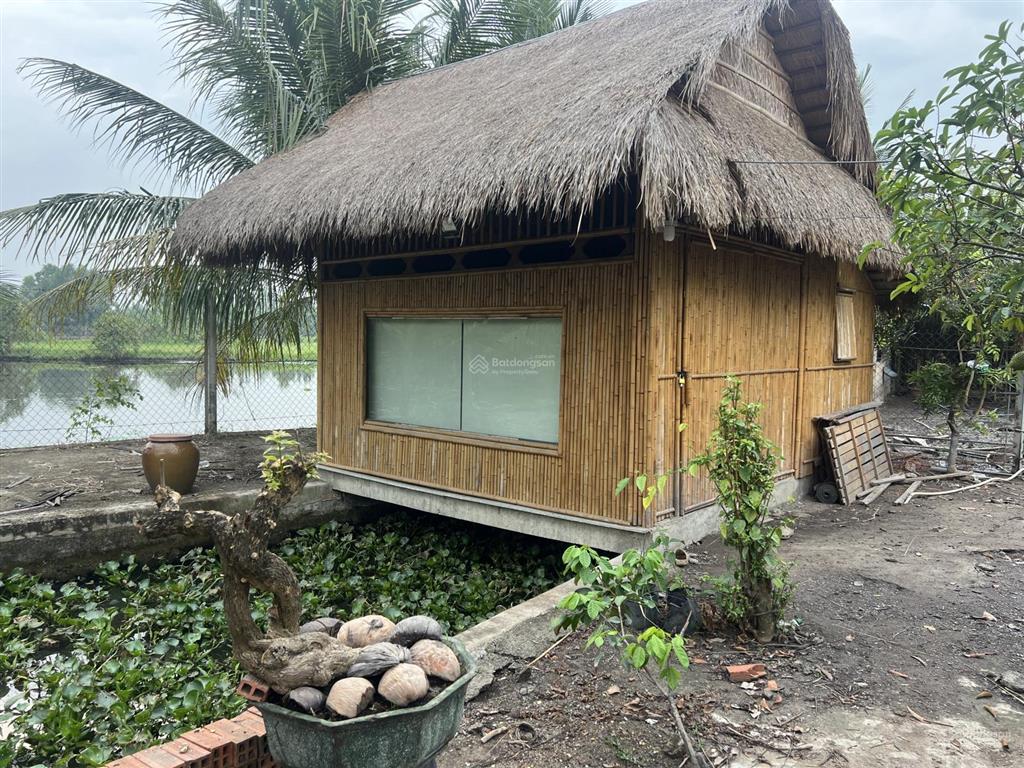 Bán đất mặt tiền kênh lớn tại xã bình mỹ, củ chi, 1192m2, giá 6.8ty