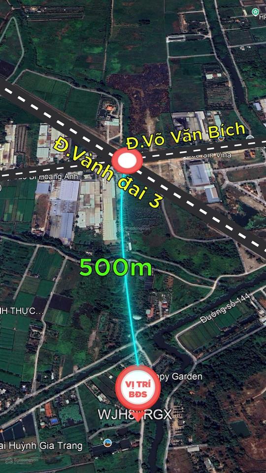 1192m đất mặt tiền kênh đá hàng tại xã bình mỹ, củ chi.