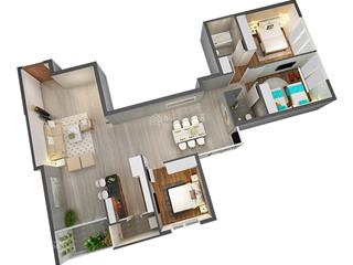 Luxgarden 130m 3pn*2wc có 03 máy lạnh (thu hà 0932 758 ***)