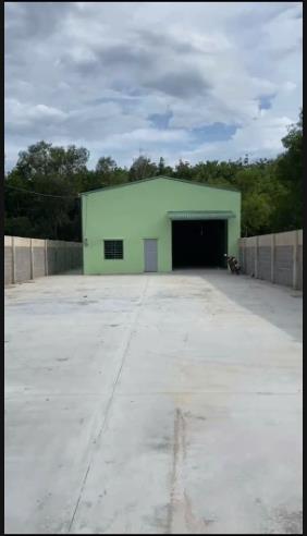 Cho thuê kho xưởng mới xây ql22, phước thạnh, tp.hcm 170m² kho, đất 1.000m² giá tốt!