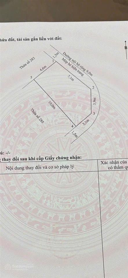 Lô đất hoa hậu ở tđc lê quang đạo  đồng ninh