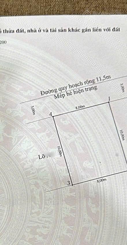 Bán đất lê hồng phong gần apollo
