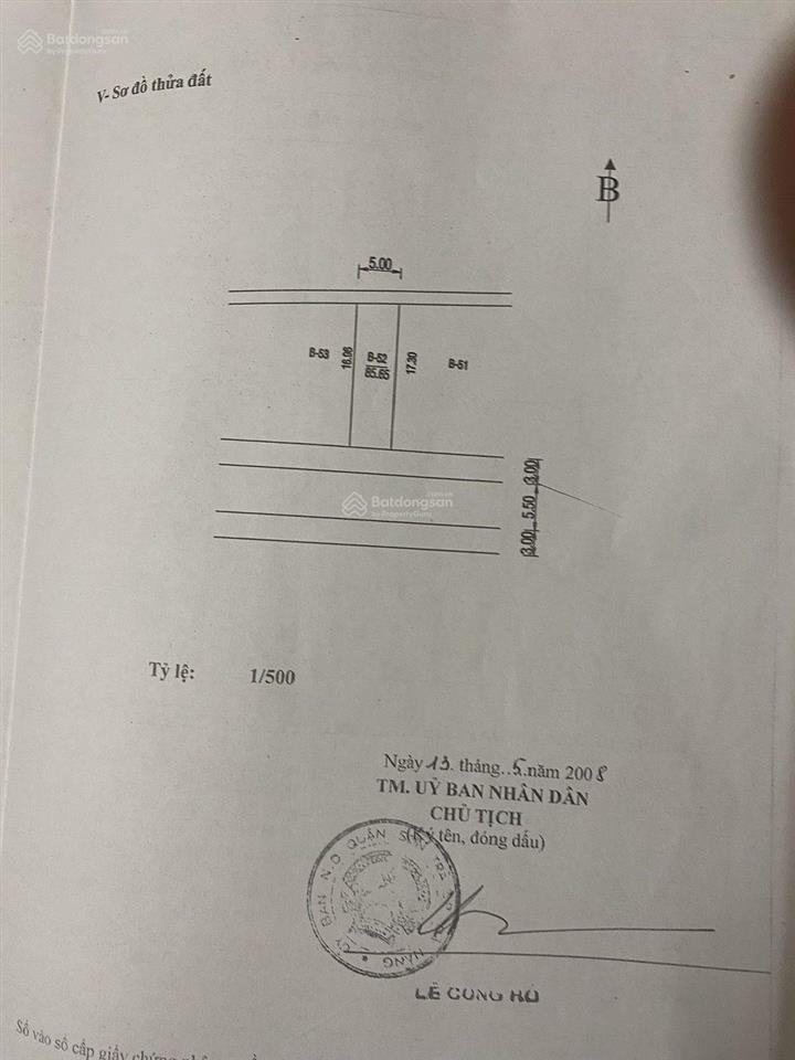 Bán lô đất đường nguyễn xuân khoát, an hải bắc, sơn trà, đà nẵng. diện tích đất 86m2 (5m x 17.3m)