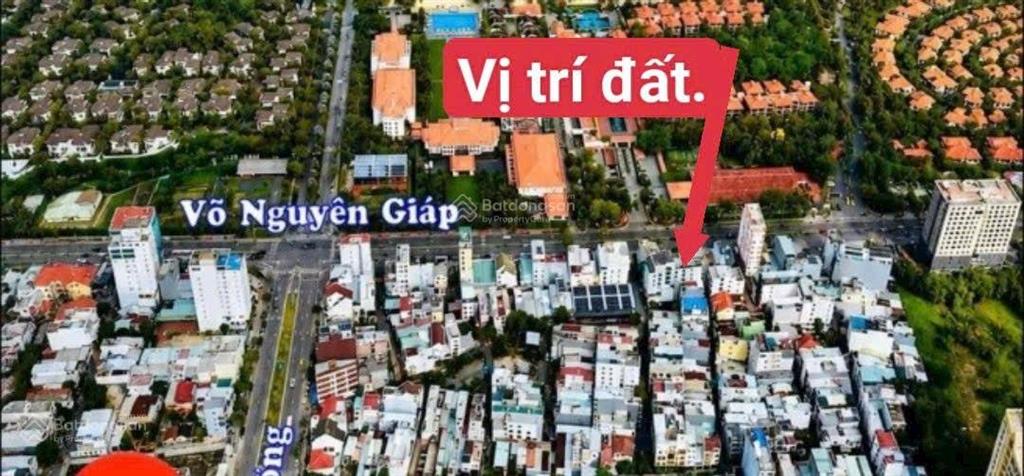 Bán lô đất 2 mặt tiền đường trước sau võ nguyên giáp biển mỹ khê đà nẵng, diện tích 142m