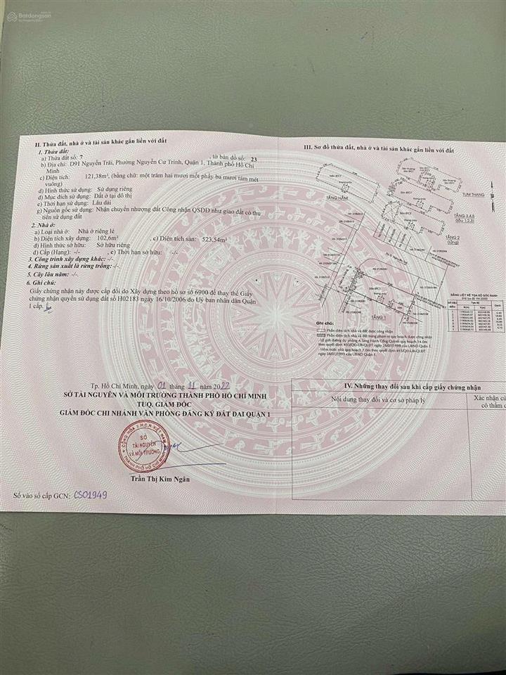 Chính chủ bán căn góc 2 mặt thoáng 212b/d91 nguyễn trãi, p. nguyễn cư trinh, sẵn sổ, sẵn dòng tiền