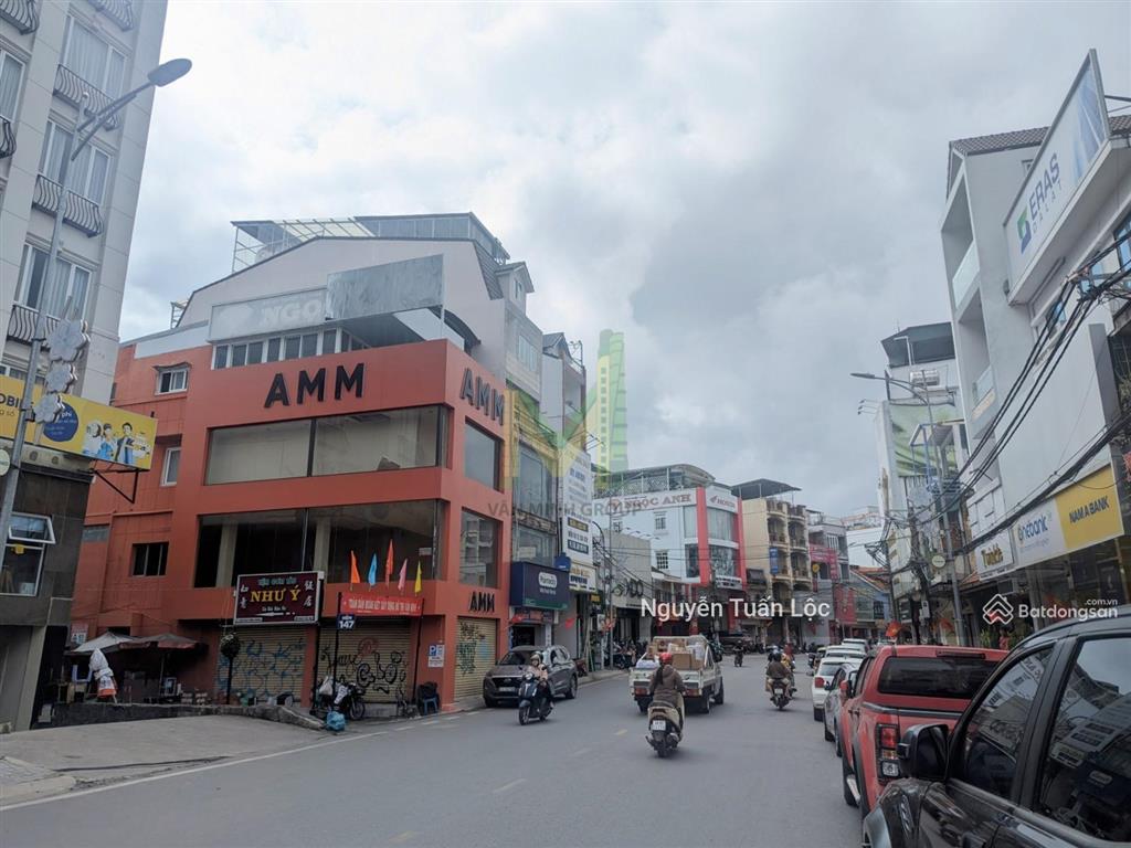 Bán gấp nhà ngang 8.2m phan đình phùng, phường 1, đà lạt, hai mặt tiền thuận tiện kinh doanh