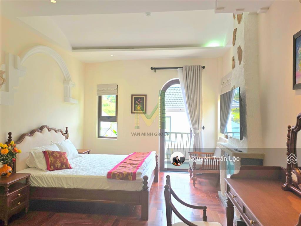 Chính chủ cần bán villa sân vườn kiểu pháp tại khu biệt thự an sơn, đà lạt, có hồ cá koi, thang máy