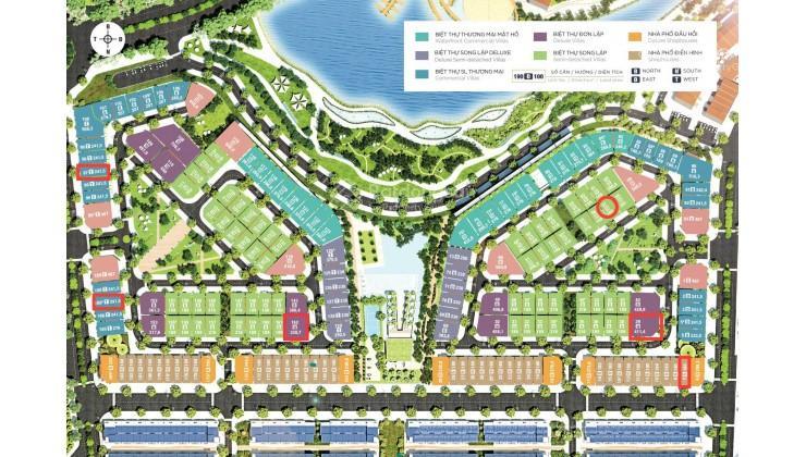 Bán căn góc nhà phố thuỷ nguyên | vị trí trung tâm ecopark | mặt tiền 10m | giá bán chỉ 46 tỷ