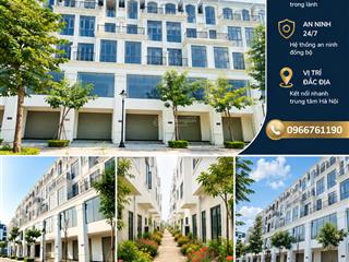 Chỉ 16,5 tỷ căn liền kề diện tích 100m2 khu anh quốc dự án hinode royal park.  0966 761 ***