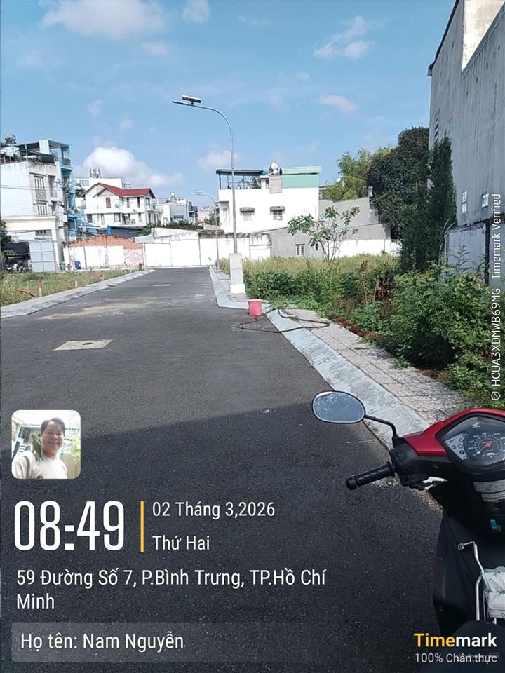 Lô đất // đường nguyễn duy trinh // đường số 7 bình trưng đông, quận 2