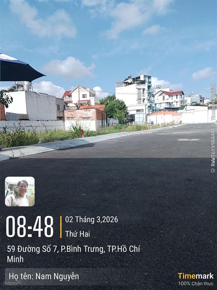 Lô đất // đường nguyễn duy trinh // đường số 7 bình trưng đông, quận 2