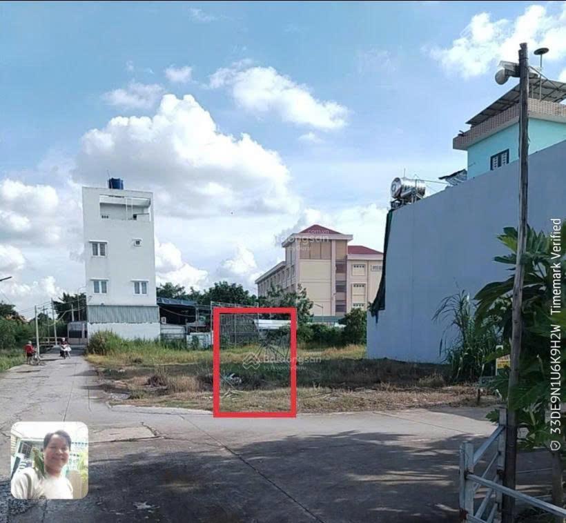 Bán đất đường đoàn nguyễn tuấn, gần trường học hưng long, bình chánh, giá rẻ