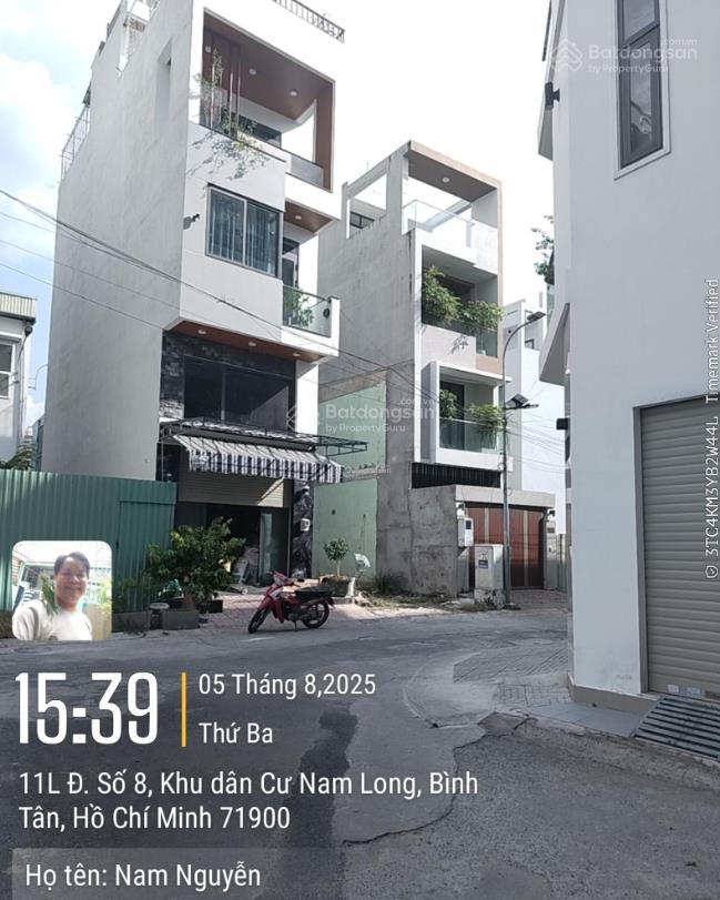 Bán đất kdc nam long đường số 8 đi ngã lê tấn bê, an lạc, bình tân, có 6 tỷ