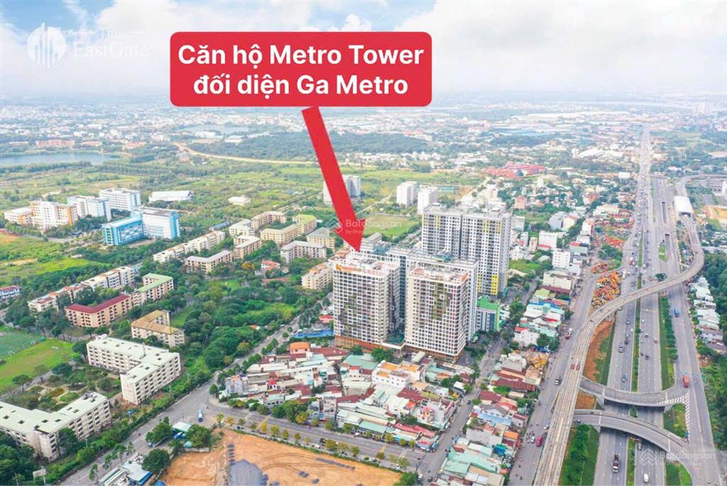 The eastgate  căn hộ 1pn + 56,8m2  view ga metro  giá 2tỷ360, phường đông hoà, hcm