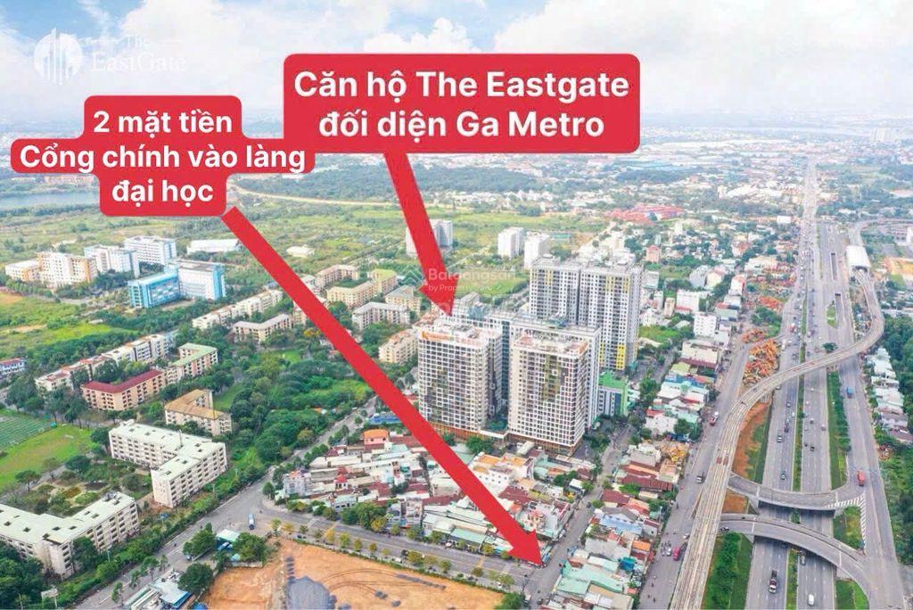 Căn hộ the eastgate, bán căn 44m2 giá 1tỷ725, đối diện gas metro và bến xe miền đông mới