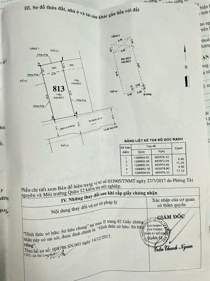 Bán nhà riêng tại an phú đông 25, 4,13 tỷ, 52m2, 2pn, 2wc, pháp lý đầy đủ