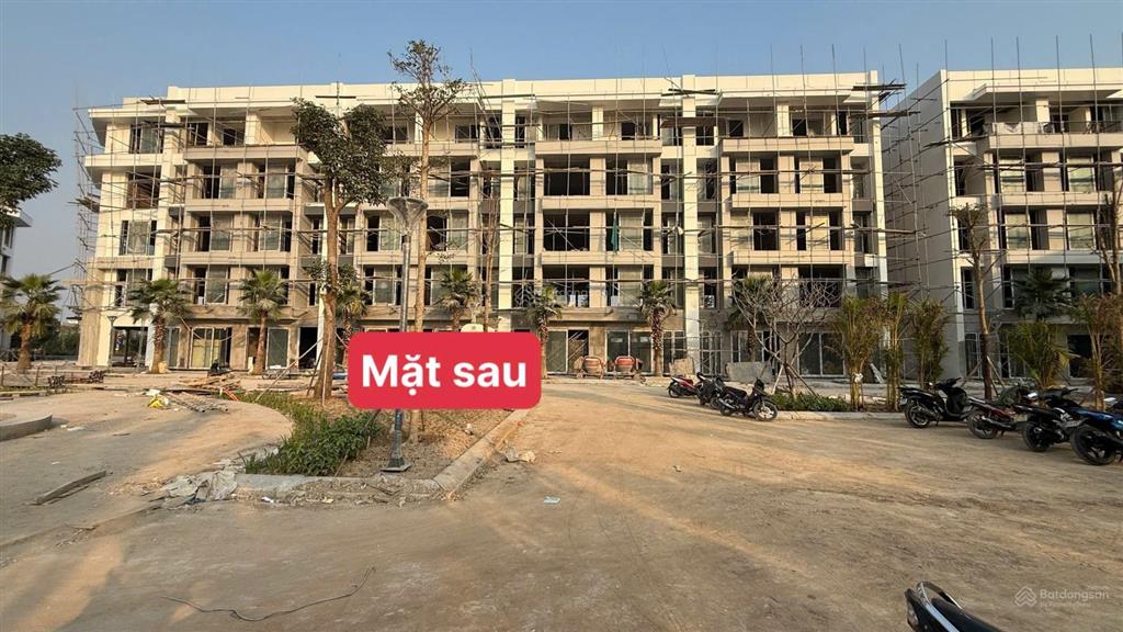 Shophouse 2 mặt tiền 96m2  view công viên, sông sau nhà  giá 13,2 tỷ (100%)