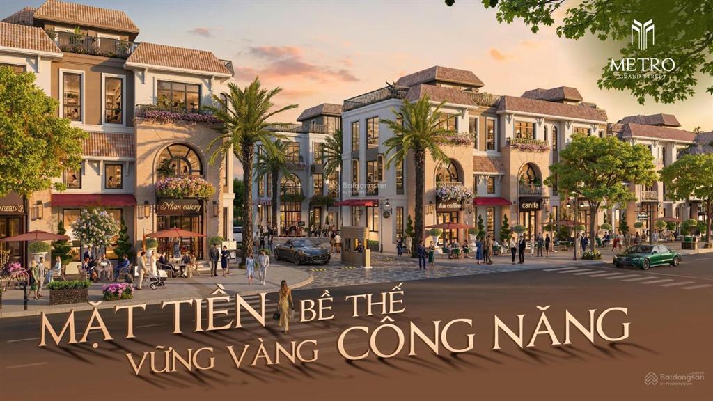 Bán căn shop villa mặt đại lộ 60m tây thăng long