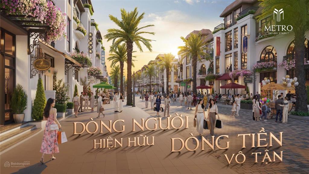 Bán căn shop villa mặt đại lộ 60m tây thăng long