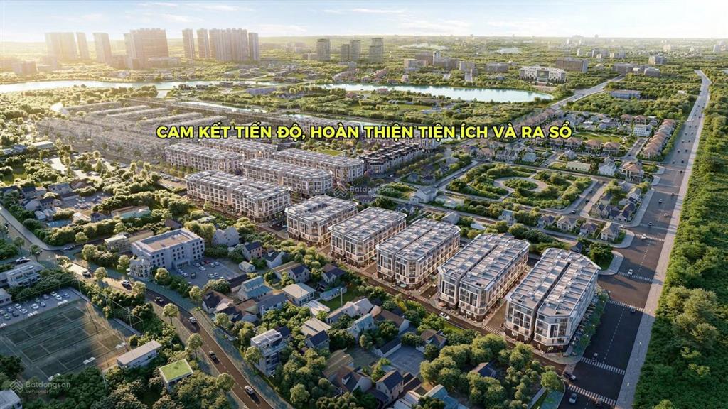 Liền kề 75m2 đường 22m gần công viên, bệnh viện tiện ích