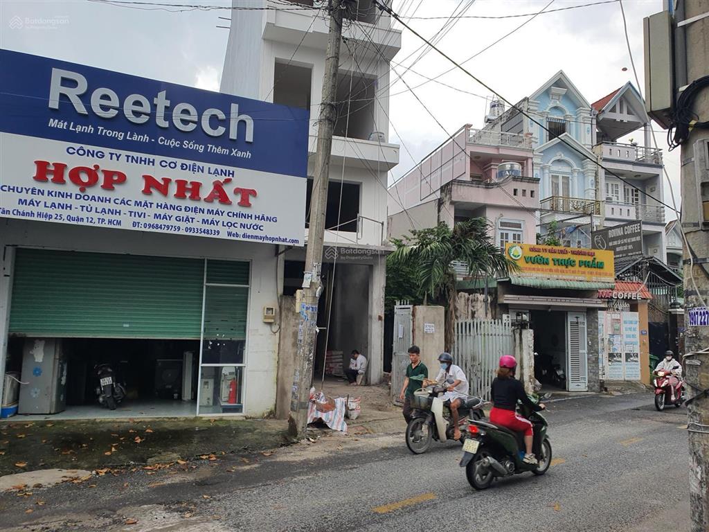 Bán nhà mặt tiền đường huỳnh thị hai phường tân chánh hiệp q12 dt 4x14m sổ hồng riêng 4.25 tỷ