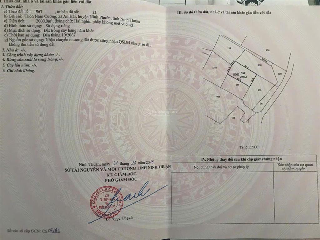 Bán đất tại kdl đồi cát nam cương, tp. phan rang, giá 350 nghìn / m2, diện tích 2000 m2 hàng hot