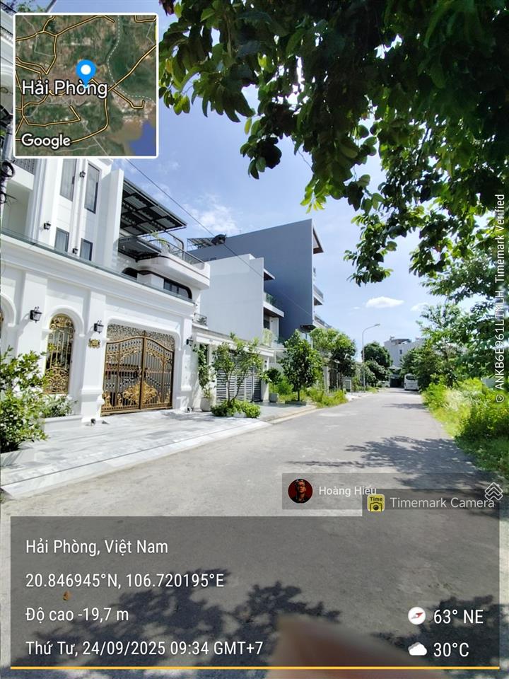 Bán lô góc biệt thự vườn hồng diện tích 193m² giá 63 triệu/m²