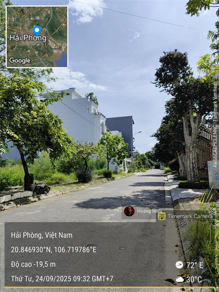 Bán lô góc biệt thự vườn hồng diện tích 193m² giá 63 triệu/m²