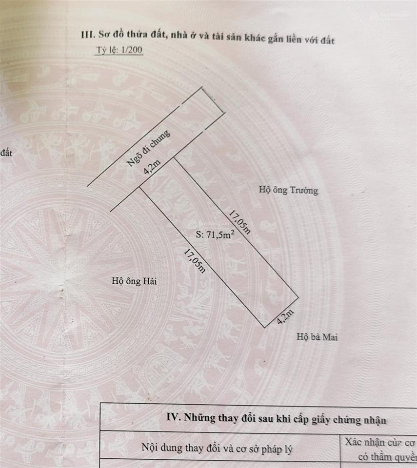 Đất khu vườn hồng đằng hải, hải an, hải phòng. diện tích 71,5m2